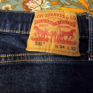 Levi's slim athletic jeans